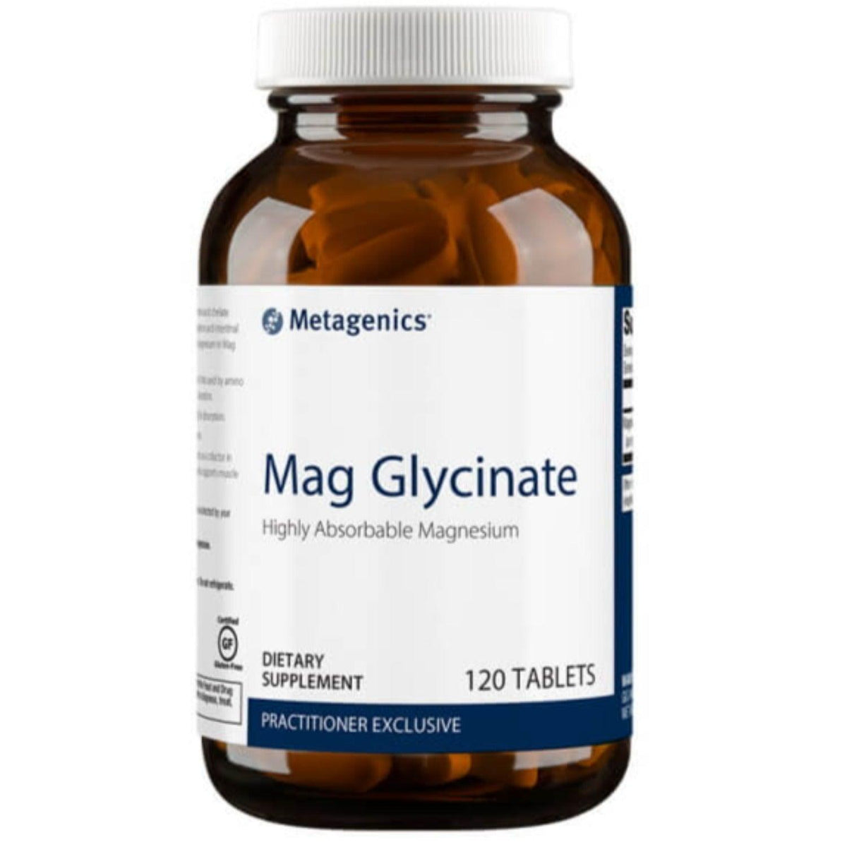 Metagenics Mag Glycinate (Magnesium) 120 Tabs Minerals - Magnesium at Village Vitamin Store
