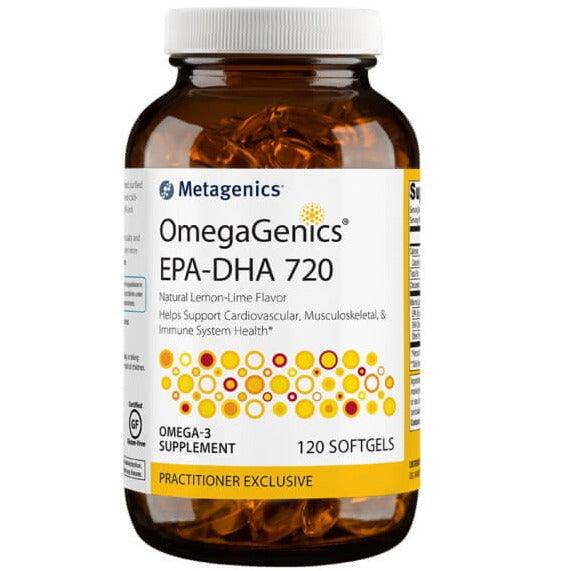 Metagenics OmegaGenics EPA-DHA 720 - 120 Softgels Supplements - EFAs at Village Vitamin Store