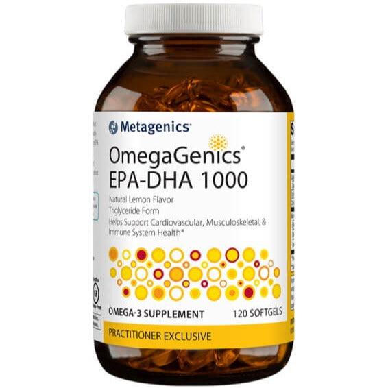Metagenics OmegaGenics EPA-DHA 1000 120 Softgels Supplements - EFAs at Village Vitamin Store