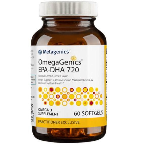 Metagenics OmegaGenics EPA-DHA 720 60 Softgels Supplements - EFAs at Village Vitamin Store