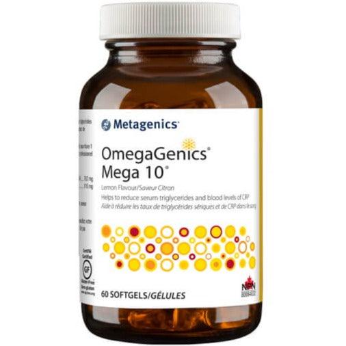 Metagenics OmegaGenics Mega 10 60 Softgels Supplements - EFAs at Village Vitamin Store