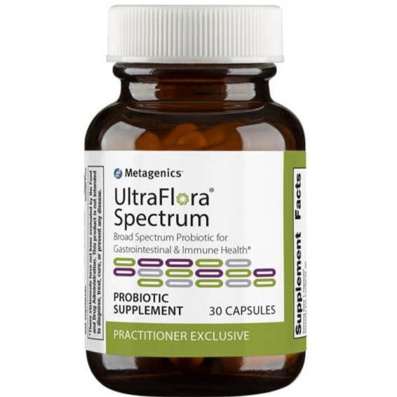 Metagenics UltraFlora Spectrum 30 capsules Supplements - Probiotics at Village Vitamin Store