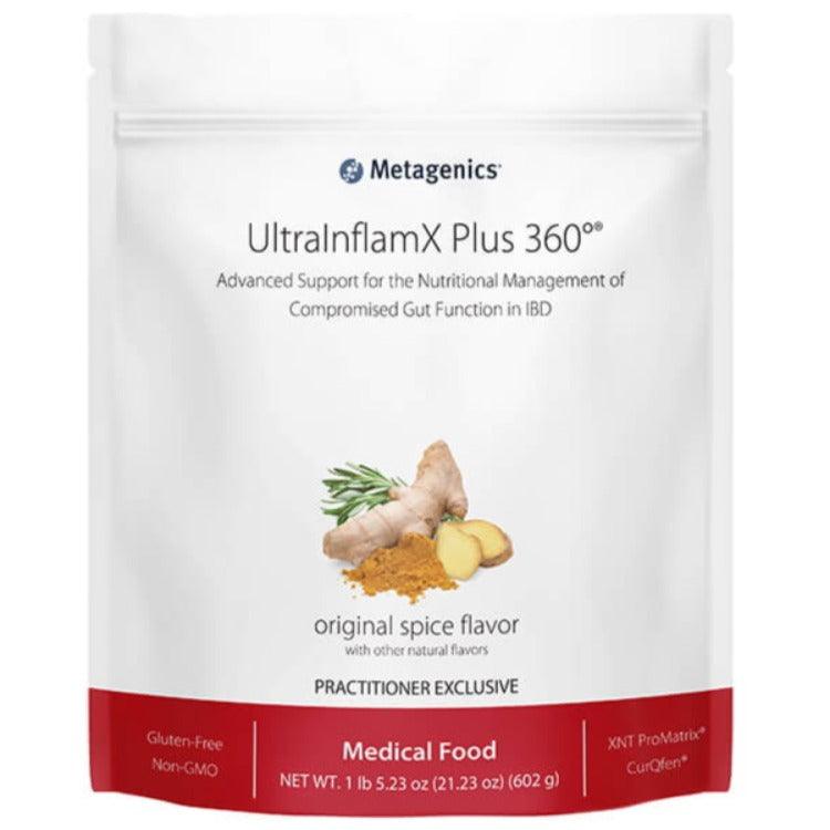 Metagenics UltraInflamX Plus 360 Original Spice 602g Supplements - Pain & Inflammation at Village Vitamin Store