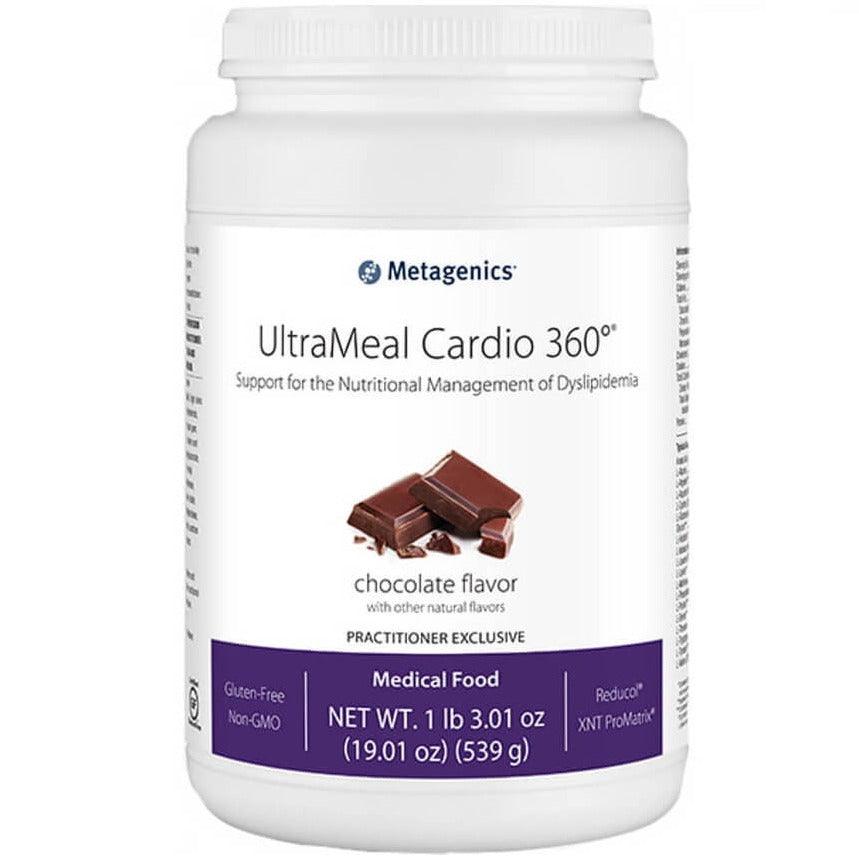 Metagenics UltraMeal Cardio 360 Chocolate 539g Supplements - Cardiovascular Health at Village Vitamin Store