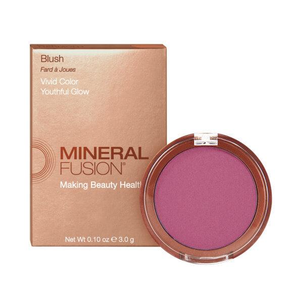 Mineral Fusion Blush Smashing - Matte Bright Pink 3g Cosmetics - Makeup at Village Vitamin Store