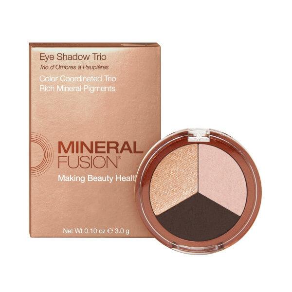 Mineral Fusion Eye Shadow Trio - Espresso Gold 3.0g Cosmetics - Eye Makeup at Village Vitamin Store