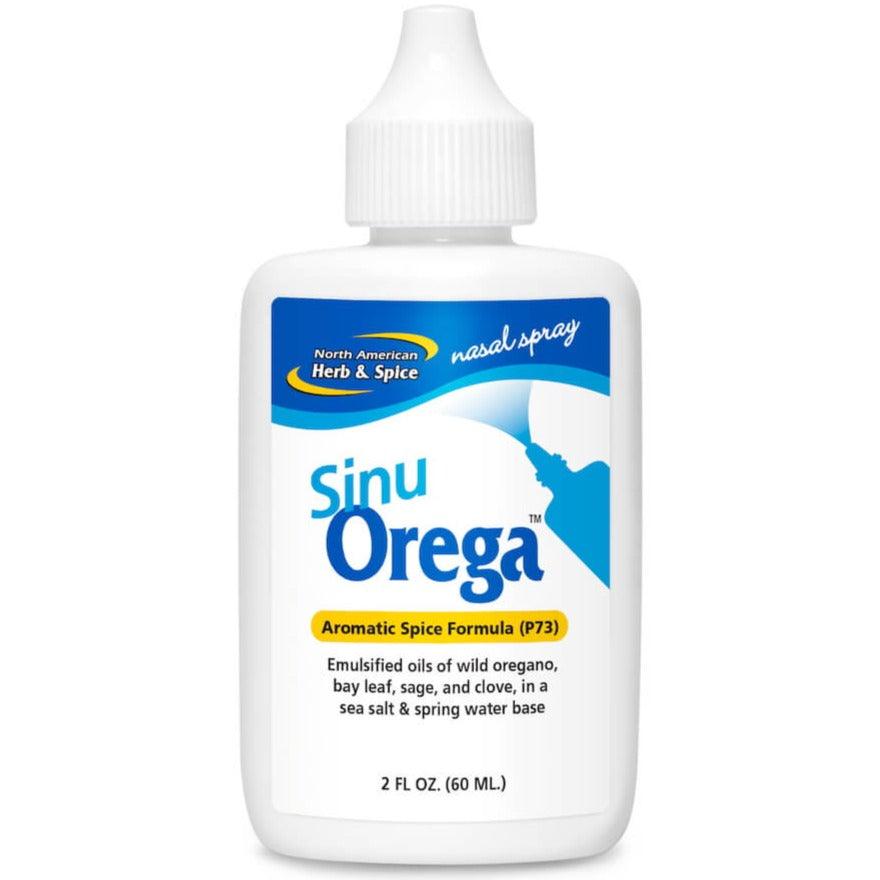 North American Herb & Spice Sinu Orega Spray 60mL Cough, Cold & Flu at Village Vitamin Store