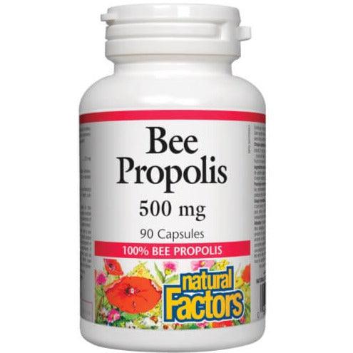 Natural Factors Bee Propolis 500mg 90 Caps Supplements - Immune Health at Village Vitamin Store