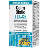 Natural Factors Calm Biotic 3 Billion Active Cells 30 Veggie Caps Supplements - Stress at Village Vitamin Store