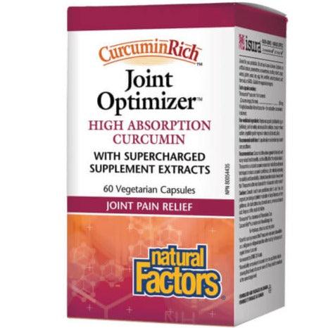 Natural Factors Curcumin Rich Joint Optimizer 60 Veggie Caps Supplements - Joint Care at Village Vitamin Store