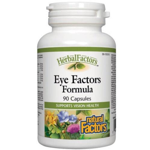 Natural Factors Eye Factors 90 Caps Supplements - Eye Health at Village Vitamin Store