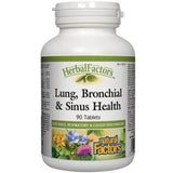 Natural Factors Lung Bronchial & Sinus Health 90 Tabs Cough, Cold & Flu at Village Vitamin Store