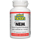 Natural Factors NEM 500mg 30 Vegetarian Capsules-Village Vitamin Store