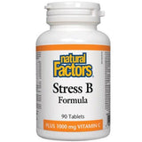 Natural Factors Stress B Formula 90 Tabs Supplements - Stress at Village Vitamin Store