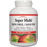 Natural Factors Super Multi Iron Free 180 Tabs Vitamins - Multivitamins at Village Vitamin Store