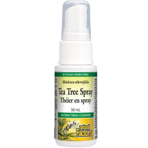 Natural Factors Tea Tree Oil Spray 30ml Personal Care at Village Vitamin Store
