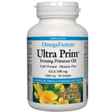 Natural Factors Ultra Prim Evening Primrose Oil 1000MG 90/180 Softgels-Village Vitamin Store