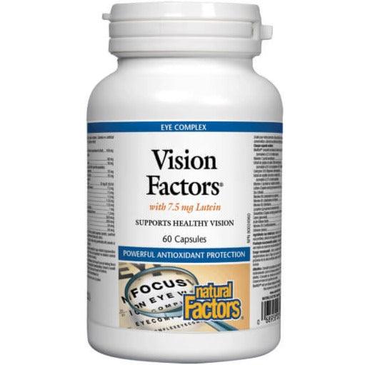 Natural Factors Vision Factors 60 Capsules Supplements - Eye Health at Village Vitamin Store