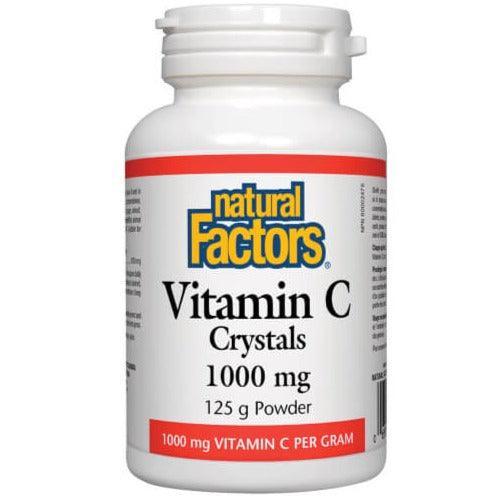 Natural Factors Vitamin C Crystals Powder 125g Powder Vitamins - Vitamin C at Village Vitamin Store