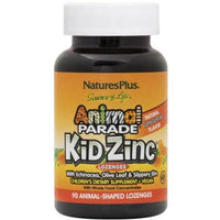 Natures Plus Animal Parade Kid Zinc Tangerine Flavour 90 Lozenges Supplements - Kids at Village Vitamin Store