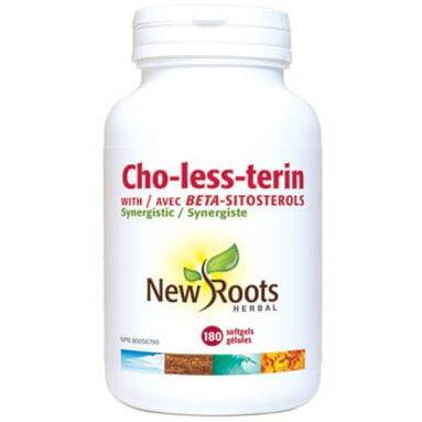 New Roots Cho-Less-Terin 180 Softgels Supplements - Cholesterol Management at Village Vitamin Store