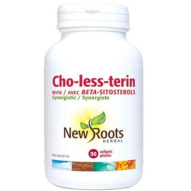 New Roots Cho-Less-Terin 90 Softgels Supplements - Cholesterol Management at Village Vitamin Store