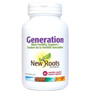 New Roots Generation 60 Veggie Caps - Male Fertility Support Vitamins - Multivitamins at Village Vitamin Store