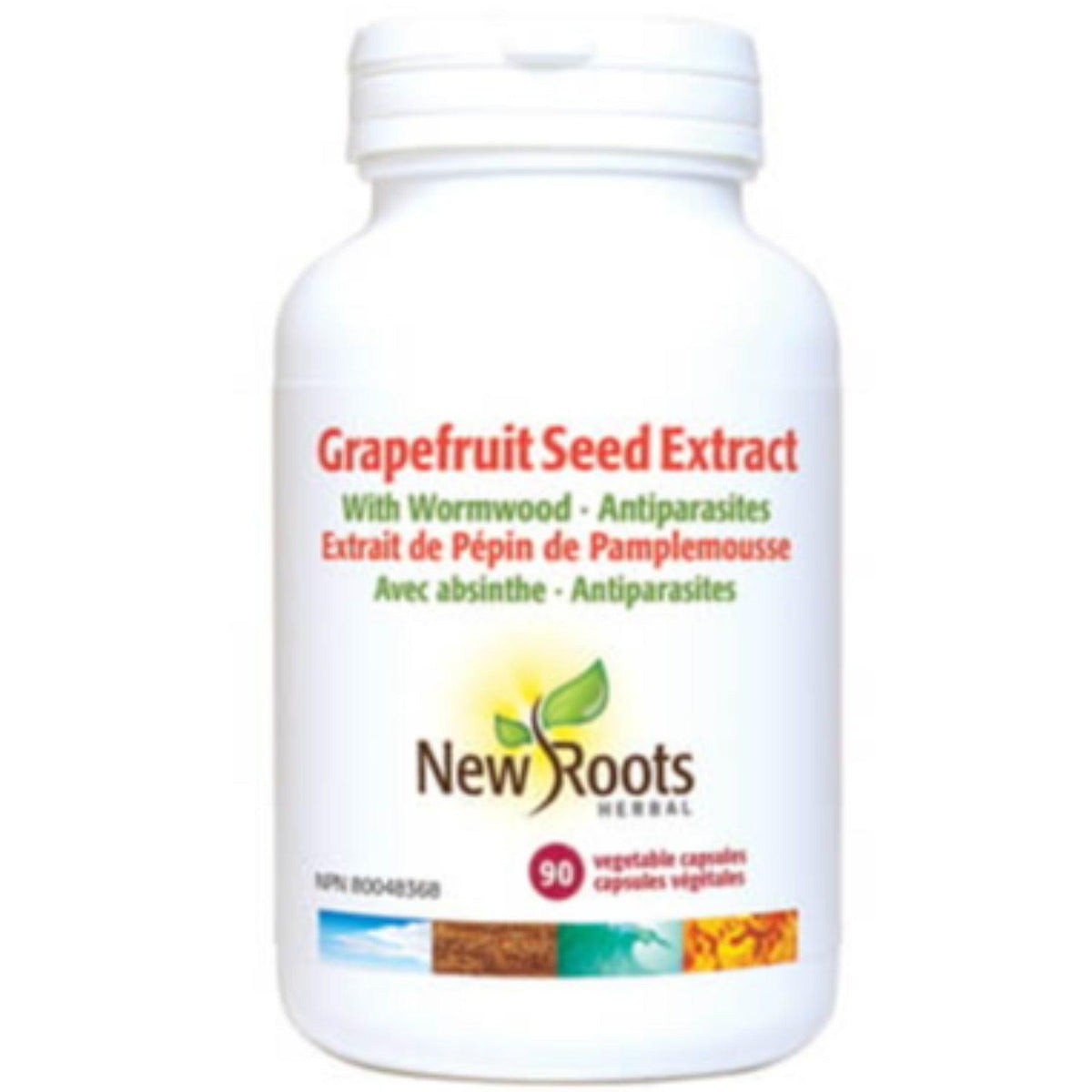 New Roots Grapefruit Seed Extract 90 Veggie Caps Supplements at Village Vitamin Store