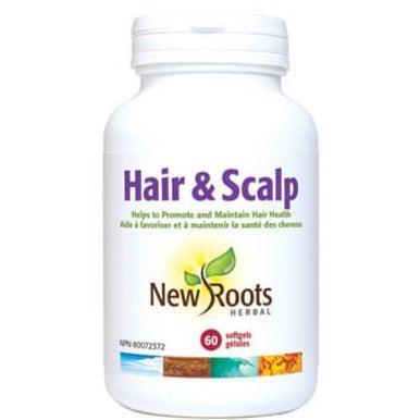 New Roots Hair and Scalp 60 Softgels Supplements - Hair Skin & Nails at Village Vitamin Store