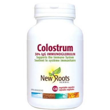New Roots Colostrum 120 Veggie Caps Supplements - Immune Health at Village Vitamin Store