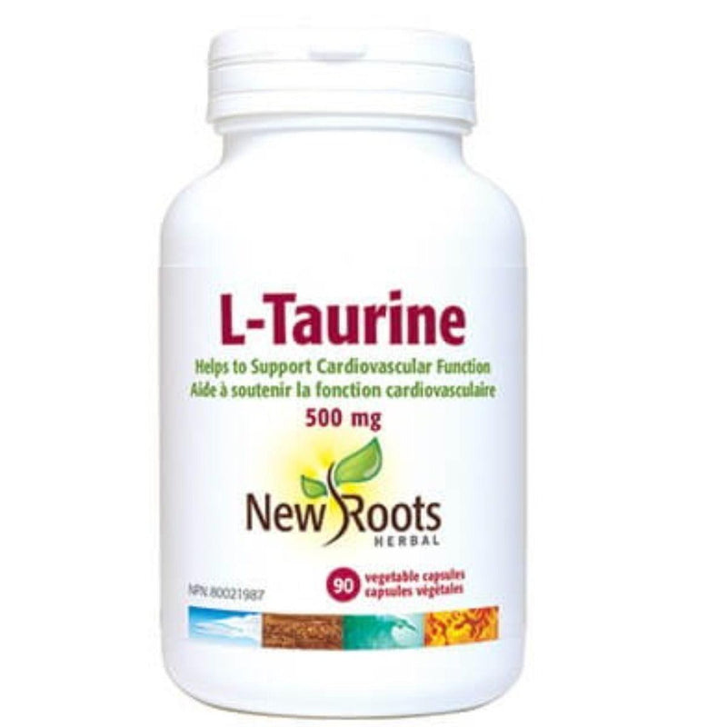 New Roots L-Taurine 90 Veggie Caps Supplements - Amino Acids at Village Vitamin Store
