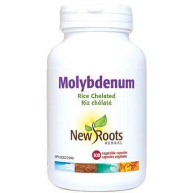 New Roots Molybdenum 100 Veggie Caps | Village Vitamin Store Canada
