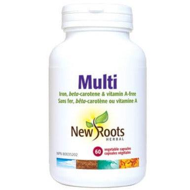 New Roots Multi 60 Veggie Caps Vitamins - Multivitamins at Village Vitamin Store