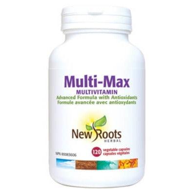 New Roots Multi-Max Multivitamin 120 Veggie Caps Vitamins - Multivitamins at Village Vitamin Store
