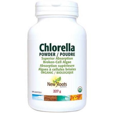 New Roots Organic Chlorella Certified Organic 227g Supplements - Probiotics at Village Vitamin Store