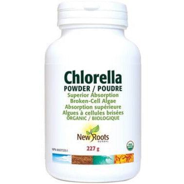 New Roots Organic Chlorella Certified Organic 227g Supplements at Village Vitamin Store