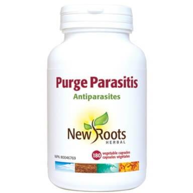 New Roots Purge Parasitis 180 Veggie Caps Supplements - Detox at Village Vitamin Store