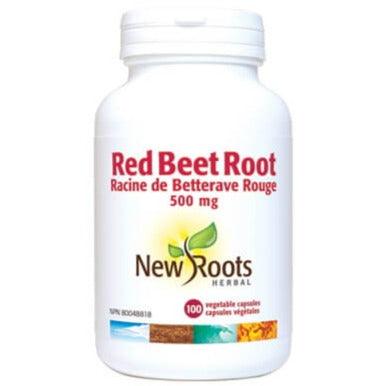 New Roots Red Beet Root 500mg 100 Veggie Caps Supplements at Village Vitamin Store