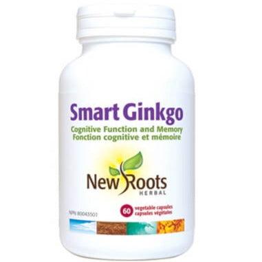 New Roots Smart Ginko 60 Veggie Caps Supplements - Cognitive Health at Village Vitamin Store