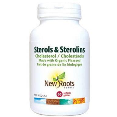 New Roots Sterols & Sterolins Cholesterol 60 Softgels Supplements - Cholesterol Management at Village Vitamin Store