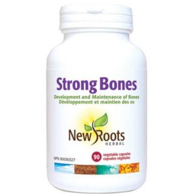New Roots Strong Bones 90 Veggie Caps Supplements - Bone Health at Village Vitamin Store