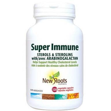 New Roots Super Immune Sterols & Sterolins 120 Veggie Caps Supplements - Cholesterol Management at Village Vitamin Store