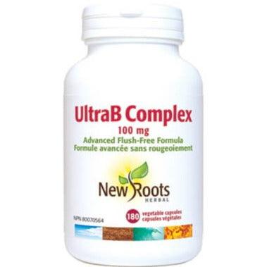 New Roots Ultra B Complex 100mg 180 Caps Vitamins - Vitamin B at Village Vitamin Store