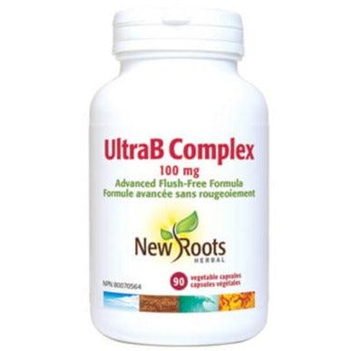 New Roots Ultra B Complex 100mg 90 Veggie Caps Vitamins - Vitamin B at Village Vitamin Store