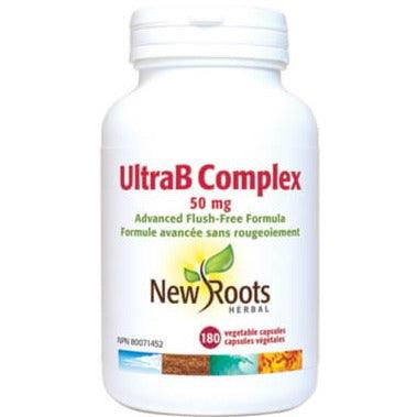 New Roots Ultra B Complex 50mg 180 Veggie Caps Vitamins - Vitamin B at Village Vitamin Store