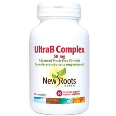 New Roots Ultra B Complex 50mg 60 Veggie Caps Vitamins - Vitamin B at Village Vitamin Store