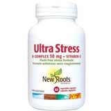 New Roots Ulta Stress B Complex 50mg + Vitamin C 60 Vegetable Capsules-Village Vitamin Store