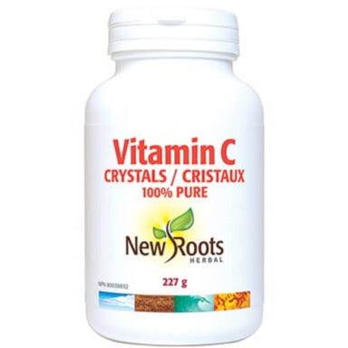 New Roots Vitamin C Crystals 227g Vitamins - Vitamin C at Village Vitamin Store
