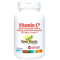 New Roots Vitamin C8 528mg 180 Veggie Caps Vitamins - Vitamin C at Village Vitamin Store