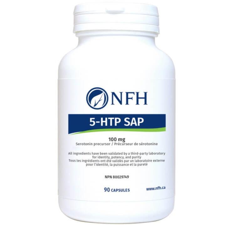NFH 5-HTP SAP 100mg 90 Caps Supplements - Stress at Village Vitamin Store
